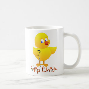 情報通のひよこのマグ コーヒーマグカップ