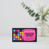 情報通のカラフルおよびはっきりした 名刺 (スタンド正面)