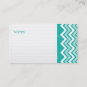 情報通のシェブロンのお母さんカード コーリングカード (裏面)