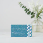 情報通のシェブロンのお母さんカード コーリングカード (スタンド正面)