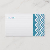 情報通のシェブロンのお母さんカード コーリングカード (裏面)