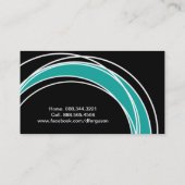 情報通のプロフィールカード-名刺 名刺 (裏面)