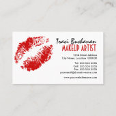 情報通のメーキャップアーティスト 名刺 (裏面)