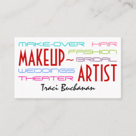 情報通のメーキャップアーティスト 名刺