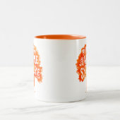 情報通のメープルシロップの木愛 ツートーンマグカップ (中央)