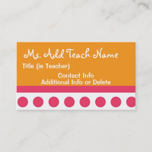 情報通の先生の名刺 名刺 (正面)