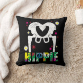 情報通の取り替えの外科のためのおもしろいなヒッピーのワイシャツ クッション (ブランケット)