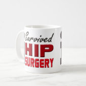 情報通の取り替えの外科マグ コーヒーマグカップ (正面左)