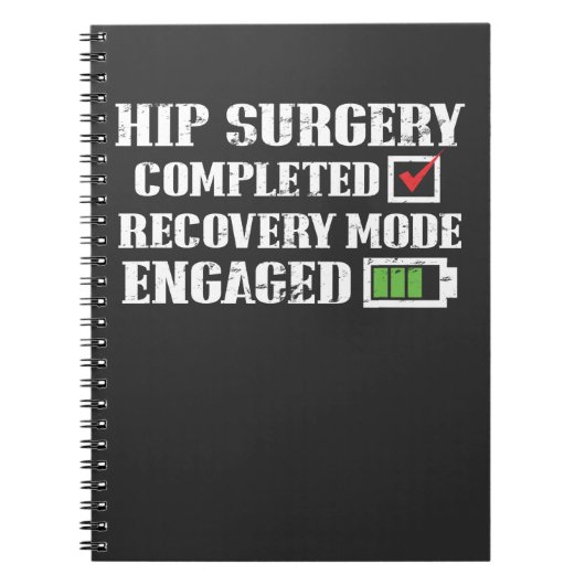 情報通の取り替えの外科回復はよく得ます ノートブック (正面)