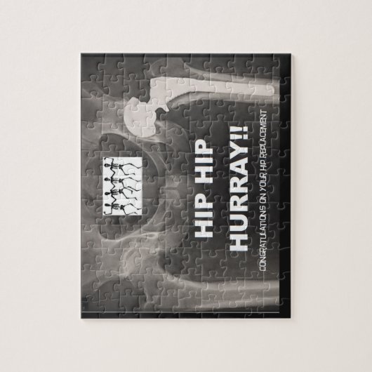 情報通の取り替えのHurray-の情報通の情報通のおめでとう ジグソーパズル (縦)