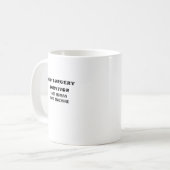 情報通の外科生存者の部品の人間の部品機械 コーヒーマグカップ (正面左)