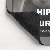 情報通の情報通のHurray -情報通の外科のContrats マウスパッド (コーナー)