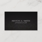 情報通及び都市弁護士の法律及び正義の名刺 名刺 (裏面)