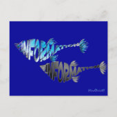 情報魚 ポストカード (正面)