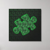 情報 キャンバスプリント (正面)