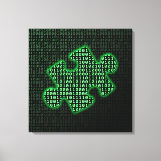 情報 キャンバスプリント (正面)