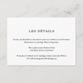 情報/フランスの詳細エンクロージャカード エンクロージャーカード