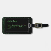 情報 ラゲッジタグ (正面横)