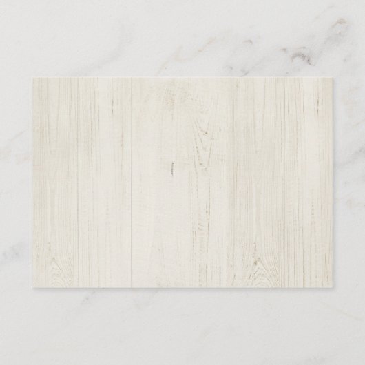 情報/詳細エンクロージャカード素朴- Wood エンクロージャーカード (裏面)