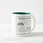 情熱および業積のツートーンマグを見つけること ツートーンマグカップ (正面右)