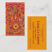 情熱および魔法 名刺 (正面/裏面)