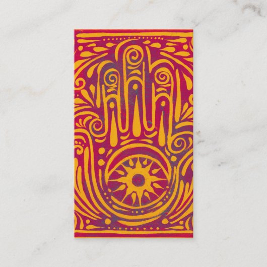 情熱および魔法 名刺 (正面)