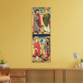 情熱と聖人の情景 キャンバスプリント (インサイチュ (リビング))