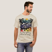 情熱によって燃料を供給，完璧な誕生日ギフト4車のライダー Tシャツ (正面フル)