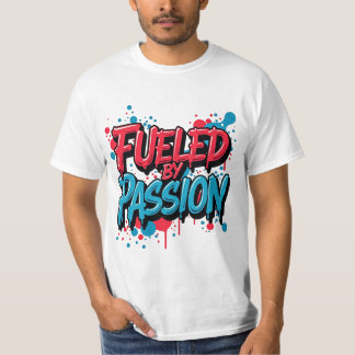 情熱に燃える – グラフィティスタイル愛好家 Tシャツ
