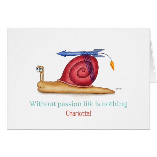 情熱のない人生は何でもない (正面横)