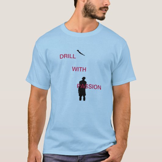 情熱のドリル Tシャツ (正面)