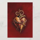 情熱のロマンスと愛のハート メニュー (裏面)