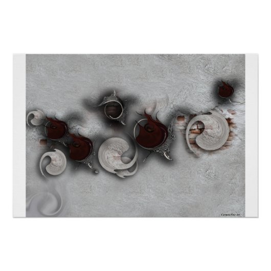 「情熱の好奇心」、光沢のあるポスター ポスター (正面)