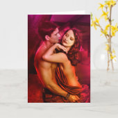 情熱の挨拶状 カード (黄色い花)