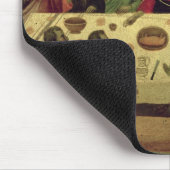 情熱の祭壇の背後の飾りからの最後の晩餐、 マウスパッド (コーナー)