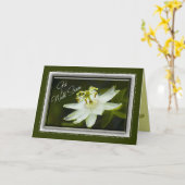 情熱の花がよく切り札を獲得 カード (黄色い花)