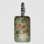 『情熱の花とハチドリ』 マーティン・J・ヒード作 ラゲッジタグ (正面縦)