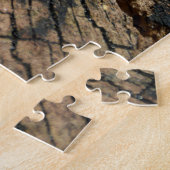 情熱の花の花びらを写した植物学的な写真 ジグソーパズル (側面)