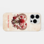 "情熱の花弁" iPhoneケース (裏面横)