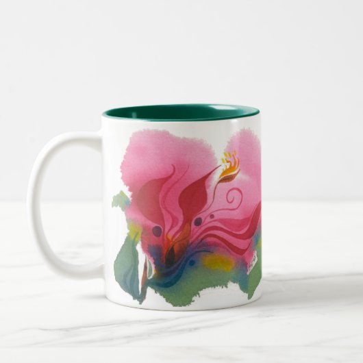 情熱の花、第2 ツートーンマグカップ (左)