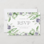 情熱の花 RSVP カード (正面)