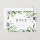情熱の花 RSVP カード (正面/裏面)