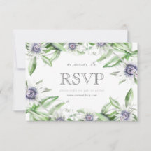 情熱の花 RSVP カード