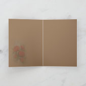 情熱の赤 サンキューカード (内部)