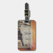 情熱の輝きに満ちた感情の同等物 ラゲッジタグ (正面縦)