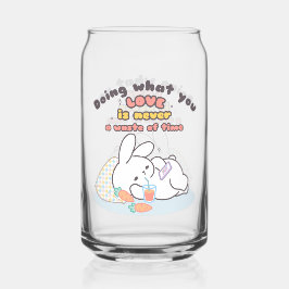 情熱を大切に – 居心地の良いバニーの思い出 ガラス缶