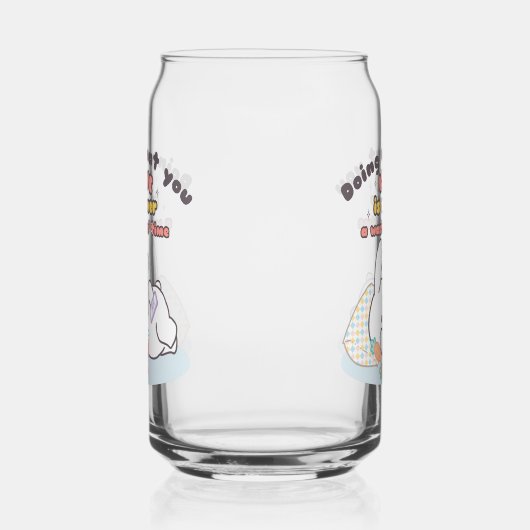 情熱を大切に – 居心地の良いバニーの思い出 ガラス缶 (右)