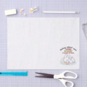 情熱を大切に – 居心地の良いバニーの思い出 薄葉紙 (クラフト)