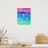 情熱を持ってポスターを起こす ポスター (キッチン)