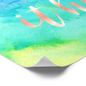 情熱を持ってポスターを起こす ポスター (角)